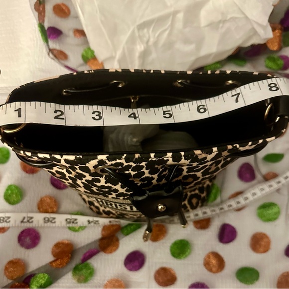 Dior Leopard Pattern Bucket Bag/Shoulder Bag/Crossbody Bag GWP - Picture 11 of 15